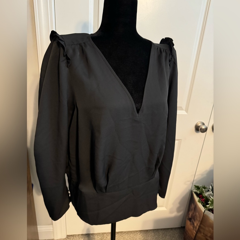 XL Black Express Blouse